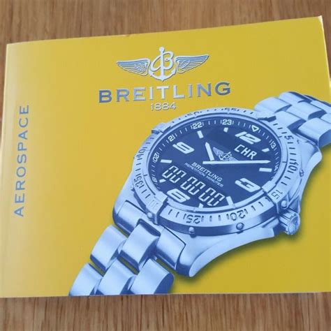 breitling aerospace 2002|breitling aerospace user manual.